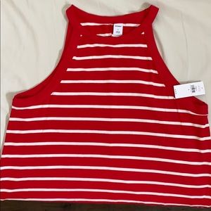 Old Navy Striped Dress in Red and White.